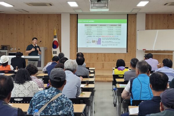 예산군농어업회의소 회원 70여명 방문, 교류의 시간 가져...
